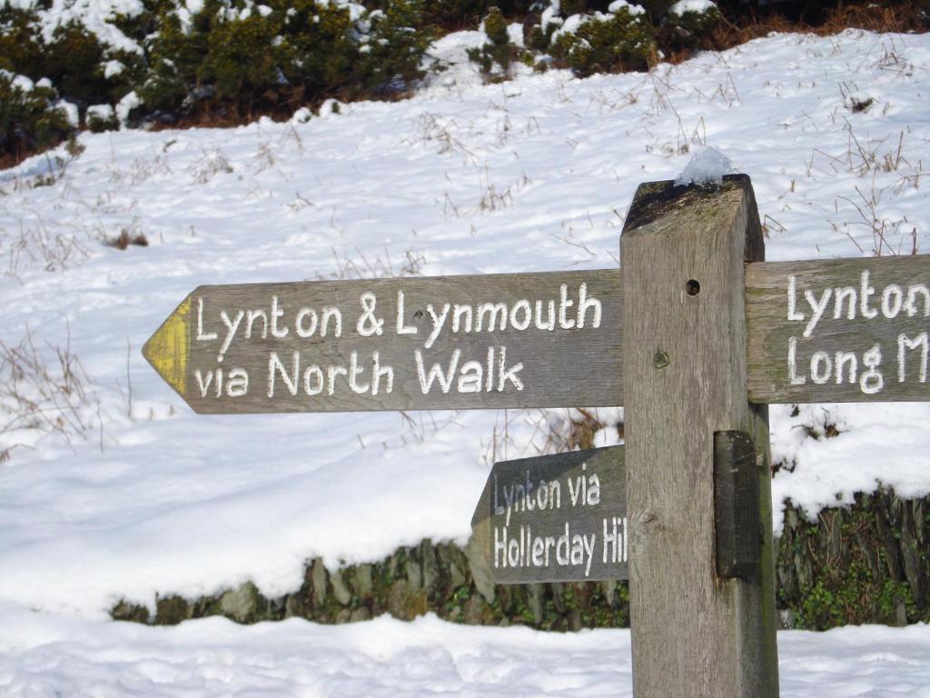Croft House B&B Lynton Exteriér fotografie